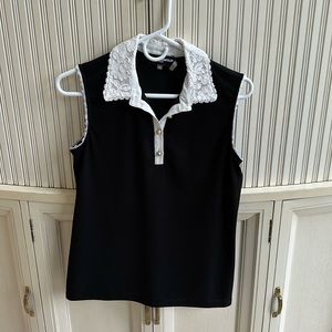 Karl Lagerfeld Paris, sleeveless blouse